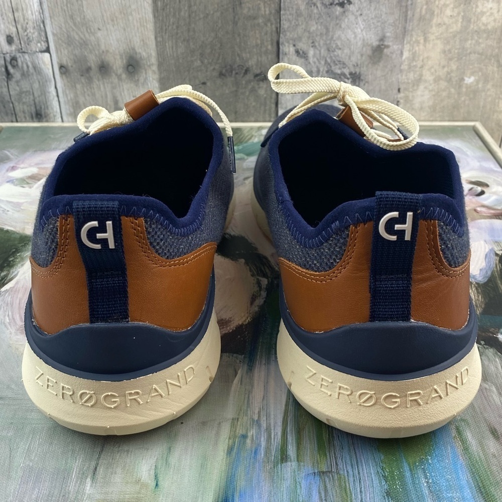 Men's Generation ZERØGRAND Sneakers in NAVY BLUE STITCHLITE Size 11.5. New! - Picture 10 of 16